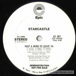 Starcastle : Half a Mind to Leave Ya - When the Sun Shines at Midnight